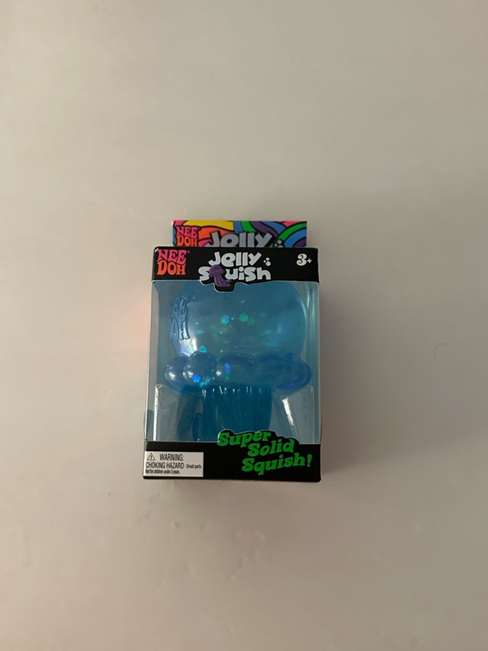 Authentic Needoh Jelly Squish in Blue